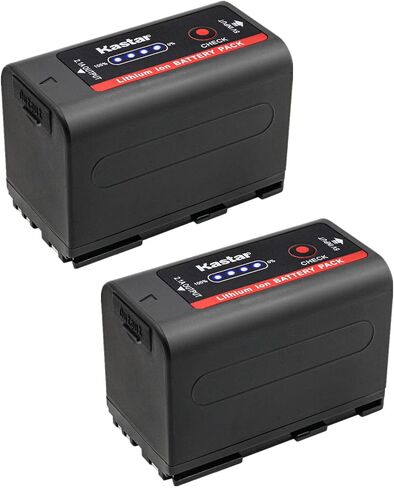 بطارية Kastar BP-950G Pro بديلة لكاميرا Canon G15Hi، G20Hi، G30Hi، G35Hi، G45Hi، G1000، G1500، G2000، GL1 GL-1 DM-GL1، GL2 GL-2 DM-GL2، MV1، MV10 MV10i، MV20 MV20i، كاميرا MV100 MV100i in Saudi Arabia