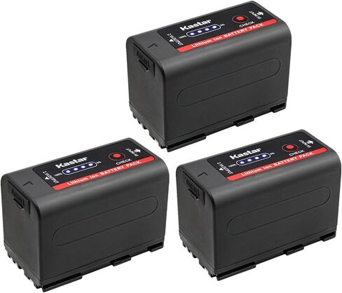 بطارية Kastar BP-950G Pro بديلة لكاميرا Canon G15Hi، G20Hi، G30Hi، G35Hi، G45Hi، G1000، G1500، G2000، GL1 GL-1 DM-GL1، GL2 GL-2 DM-GL2، MV1، MV10 MV10i، MV20 MV20i، كاميرا MV100 MV100i in Saudi Arabia