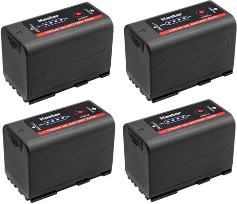بطارية Kastar BP-950G Pro بديلة لكاميرا Canon G15Hi، G20Hi، G30Hi، G35Hi، G45Hi، G1000، G1500، G2000، GL1 GL-1 DM-GL1، GL2 GL-2 DM-GL2، MV1، MV10 MV10i، MV20 MV20i، كاميرا MV100 MV100i in Saudi Arabia