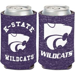Kansas State Wildcats HEATHERED Can Cooler 12 oz.