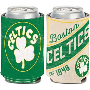 Fanatics NBA Boston Celtics Vintage Design Can Cooler 1-Pack 12 oz. (Foldable, 2-Sided Design) in Kuwait