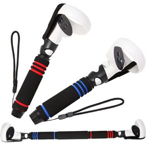 VR Game Grip Accessories for Beat Saber Gorilla Tag Long Arms,VR Handle Attachments for Meta/Oculus Quest 2 Controller Playing VR Games in Kuwait