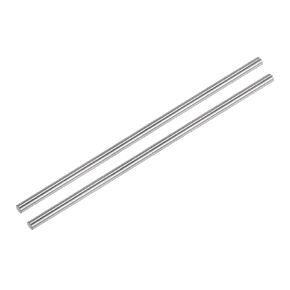 uxcell 2pcs Linear Motion Rods 8mm x 380mm (0.31 x 14.96 Inches) Case Hardened Chrome Plated Linear Rail Shaft Round Guides for 3D Printer, DIY, CNC