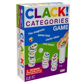 AMIGO Clack! Categories, Kids Magnetic Stacking Game for Ages 7+