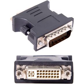 Cablecc LFH DMS-59pin ذكر إلى 15Pin VGA RGB أنثى تمديد محول لبطاقة رسومات الكمبيوتر