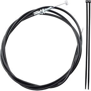 Royitay 75 inch Universal Straight Throttle Cable for 90cc 110cc 125cc Gas Scooter Go Kart Yerf Dog Kandi Mini Bike Dirt Bike Buggy Go Cart Overall Length 82 inch