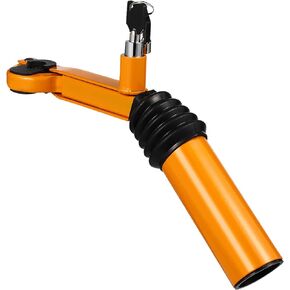 FAVOMOTO Anti-Safety Car Lock, Yellow, Key Lock, Anti-Lock