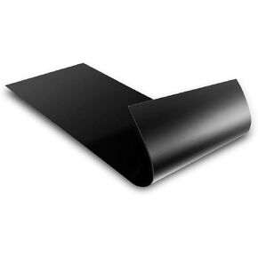 Blank Black Magnet for Car - Adhesive Magnet to Design Custom Magnets - Magnet Decals for Cars, Trucks, Busses & More! Magnetic Bumper Sticker - Super Sticky Magnets Long Lasting!(1, 6 x 12 Inches)