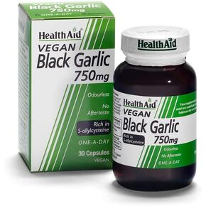 HealthAid Black Garlic 30 Vegicaps 750 mg