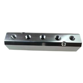 Coilhose Pneumatics 3054 High Flow Manifold, 1/2-Inch FPT Supply Port, Five 1/4-Inch FPT Output Ports