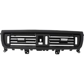 Front Grille Interior Central Air Vent Dashboard Console Center AC Ventilation for BMW 5 Series 520 523 525 528 530 535 F10 F18 (2010-2016)