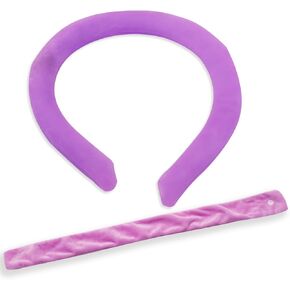 Neck Hot Tube Wearable Hot Neck Wraps for Winter, Keep You Warm Throughout The Winter - Suitable for Cold Weather, Providing Warmth - Reusable and Hands-Free Hot Collar (Purple) 1 pcs