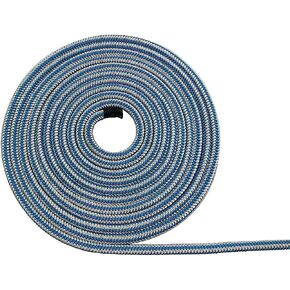 Pelican Rope 16-Strand 1/2 in (12.7 mm) Arborist-16™ Rope - 5400 رطل MBS - حبل تسلق ثابت - عمليات الإنقاذ - رؤية عالية - 120 قدم - عين ضيقة مقسمة - أزرق / أبيض - صنع في الولايات المتحدة الأمريكية