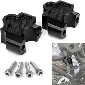 Motorcycle Handlebar Risers, PSLER CNC Handle Bar Risers Mount Clamp Adaptor Compatible with Rebel CMX 500 CMX 1100 CMX300 CMX250 2017 2018 2019 2020 2021 CM250/300/500/1100 17-21