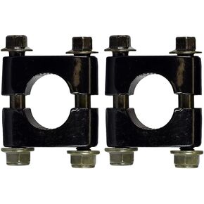 AlveyTech Handlebar Risers - For the Monster Moto/Mega Moto MM-B80, Classic 105cc, Classic 1000w, Coleman RB100, Motovox MBX10/MBX11 Mini Dirt Bike, Clamp Stem Riser Fits Any 7/8" Handle Bar 2-Pack