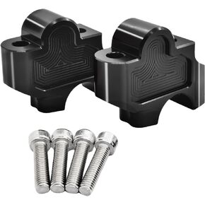 Motorcycle Handlebar Risers For Honda REBEL CMX 250 2017-2023, REBEL CMX300 / CMX 500 / CMX 1100 2017-2023-CNC Handle Bar Clamp Riser 27mm Adapter Accessories Compatible