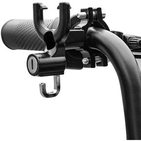 Windance Motorcycle Helmet Lock with 22mm-36mm Tube Clamp, Luggage Security Lock, Anti Theft Handlebar Helmet Lock for Bicycle Motorbike Scooters (Lock with Clamp)