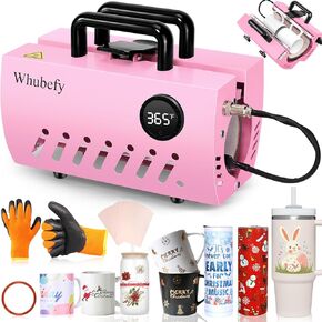 Tumbler Heat Press Machine 20 and 30 oz, Mug Tumbler Press Sublimation Machine for 20-30oz Blank Skinny Straight Tumblers, Cap Press for 11-16OZ Ceramic/Glass Mugs with Heat Paper/Gloves