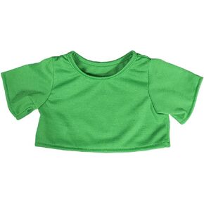 Green T-Shirt Outfit Teddy Bear Clothes Fits Most 14"-18" Build-a-Bear and Make Your Own Stuffed Animals