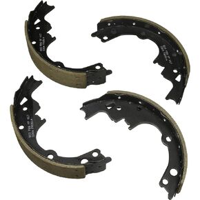 BOSCH BS514R Blue Drum Brake Shoe Set - Compatible With Select 1978-04 Avanti, Buick, Chevrolet, GMC, Isuzu, Oldsmobile, Pontiac; REAR (Riveted)