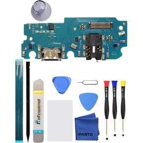 iParto Charging Port Replacement for Samsung Galaxy A13 5G 6.5" A136U(Not for 6.6" A13 4G) Charging Port Replacement Kit for Galaxy A13 5G SM-A136U SM-A136U1 USB Flex Dock Connector Replacement