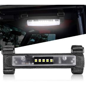 Nirider UTV Interior Light Universal Roll Bar Mount LED Light Utility Roll Cage Light Courtesy Light Interior Dome Light for UTV ATV Polaris RZR Can-Am Truck Car Off Road Vehicle