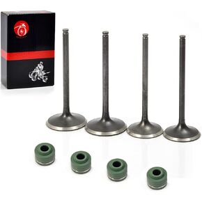 Intake Valve & Exhaust Valve Set With Seals For HONDA CRF450 R CRF 450R 2002 2003 2004 2005 2006 14711-MEB-670 14721-MEB-670
