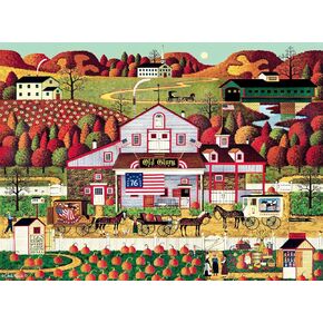 Buffalo Games - Charles Wysocki - Autumn Farms - 1000 Piece Jigsaw Puzzle for Adults -Challenging Puzzle Perfect for Game Nights - Finished Size is 26.75 x 19.75