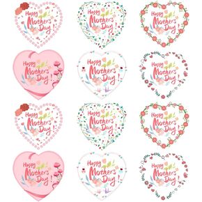 ملصقات عيد الأم، 36 قطعة من ملصقات ملصقات هدايا عيد الأم، ملصقات هدايا عيد الأم، ديكورات هدايا حفلات عيد الأم in Kuwait