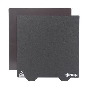 FYSETC 3D Printer Platform 165mm x 165mm Flexible Build Plate - Removable Print Bed Accessories - Magetic Hotbed Printing Surface with Adhesive Sticker for PLA PLA+ Only Fit Ender 2 Pro DaVince Mini