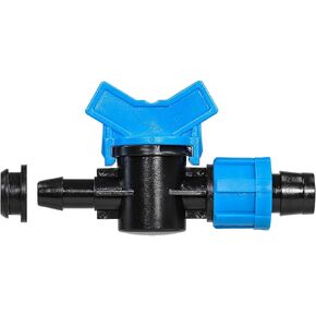 صمام صغير للمبتدئين من IrrigationKing RKMV0017 بحلقة معدنية مقاس 13 مم × شريط دوار مقاس 5/8 بوصة (عبوة من 50 قطعة) in Kuwait