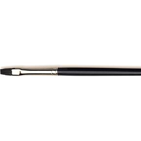 Isabey Vintage Siberian Blue Squirrel Brush, Flat, 2, Natural