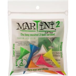 Martini 2" Golf Tees –Pack of 2 (12 Tees)
