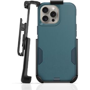 مشبك حزام بديل مغلف لحافظة Otterbox Defender - iPhone 15 Pro Max (الحافظة فقط، الحافظة غير متضمنة)