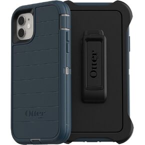 OtterBox Defender Series Screenless Edition Case for iPhone 11 (Only) - Holster Clip Included - Microbial Defense Protection - Retail Packaging - Black