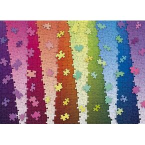 Ravensburger Karen Puzzles Colors on Colors 1000 Piece Jigsaw Puzzle for Adults - 12001027 - Handcrafted Tooling, Made in Germany, Every Piece Fits Together Perfectly