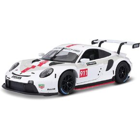 Bburago B18-28013 Porsche 911 RSR GT 1:24 Scale Die-Cast Collectible Car, Assorted Designs and Colours