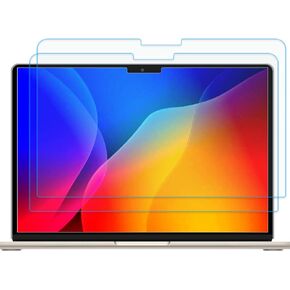 CUJINWIN 2 Pack Screen Protector Compatible with 2022 Apple MacBook Air 13.6" with M2 Chip Model A2681, Anti Glare Matte Laptop Screen Protector (HD)