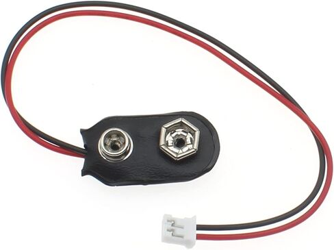 OZXNO 4 Pcs 9V Battery Snap to PH 2.0 Connector Cable I Type 9V Battery Clip Connector with 15cm Lead Wire in Saudi Arabia
