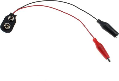 OZXNO 4 Pcs 9V Battery Snap to PH 2.0 Connector Cable I Type 9V Battery Clip Connector with 15cm Lead Wire in Saudi Arabia