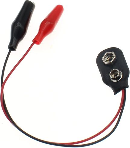 OZXNO 4 Pcs 9V Battery Snap to PH 2.0 Connector Cable I Type 9V Battery Clip Connector with 15cm Lead Wire in Saudi Arabia