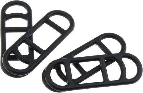 DGZZI 12PCS Bicycle Light Strap Bicycle Light Fixing Leather Strap Black Silicone Tie Down Strap 70x24MM Suitable for Mountain Bike Electric Bike Road Bike and Folding Bike in Saudi Arabia