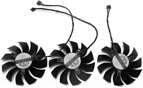 PLA09215B12H 12V 0.55A 4Pin for EVGA GTX1080TI FTW3 GTX 1080 Ti Black Elite Fan Graphics Card Cooling Fan (3PCS) in Kuwait