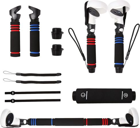 VR Game Grip Accessories for Beat Saber Gorilla Tag Long Arms,VR Handle Attachments for Meta/Oculus Quest 2 Controller Playing VR Games in Kuwait