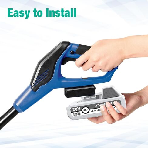 بطارية بديلة من Farmice 20V 3000mAh Li-ion متوافقة مع مجرفة الثلج Voltask 20V SS-20B وSS-20C، حزمة واحدة in Kuwait