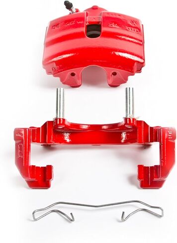 زوج من Power Stop Front S2974 من الفرجار المطلي بمسحوق أحمر عالي الحرارة in Saudi Arabia
