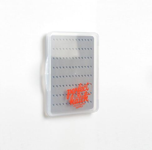 Perfect Hatch Fly Box Clear Tri-Foam Small in Saudi Arabia