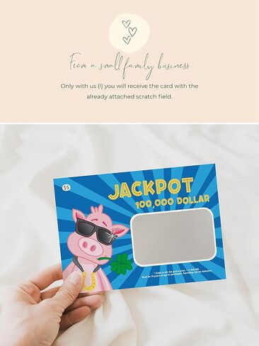 Jolicoon Pregnancy announcement lottery scratch cards - You are going to be a grandpa - Grandpa baby announcement with lottery tickets in Saudi Arabia