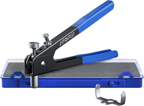 Autoutlet 8 "برشام الجوز بندقية 100 جهاز كمبيوتر شخصى M3 M4 M5 M6 برشام الجوز الثقيلة اليد برشام الجوز أداة الخيوط إدراج أداة مجموعة مع نظام إعداد الجوز برشام الجوز أداة واضعة عدة in Kuwait