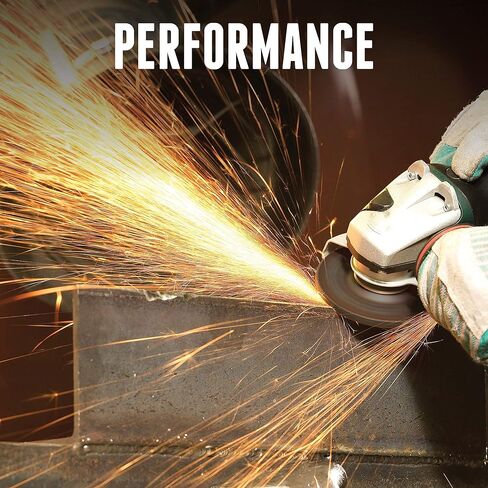 عجلة جلخ Weiler 57128 Tiger 6 بوصة، النوع 27، سمك 1/4 بوصة، A24R، 5/8 بوصة -11 صامولة UNC (عبوة من 10) in Kuwait